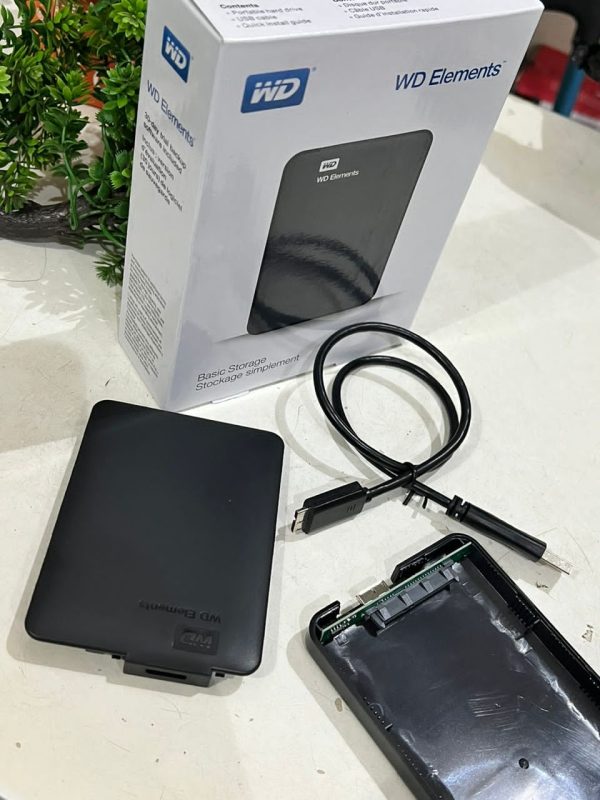 Boîtier Externe WD Elements USB 3.0 pour Disque Dur 2.5" SATA – Image 2