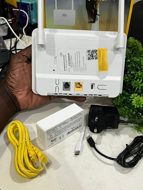 Routeur MTN ZLT T30D avec Batterie UPS Type-C (Modèle ILT UPS1) – Image 3