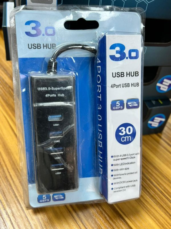 Hub USB 3.0 – Multiports1 vers 4 Ports – Image 2