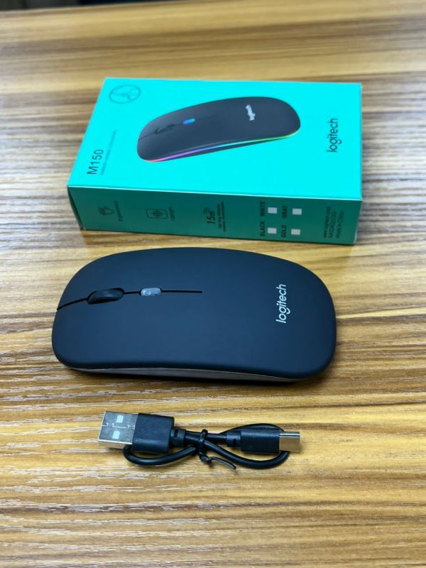 Souris Sans Fil Logitech M150 – Rechargeable | Bluetooth + USB 2.4GHz – Image 4