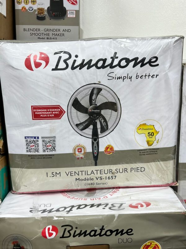 Ventilateur sur pied Binatone VS-1657 – Image 2