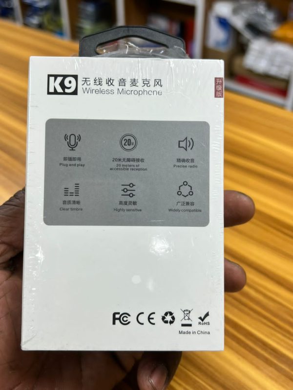Micro-cravate sans fil K9 – Image 3