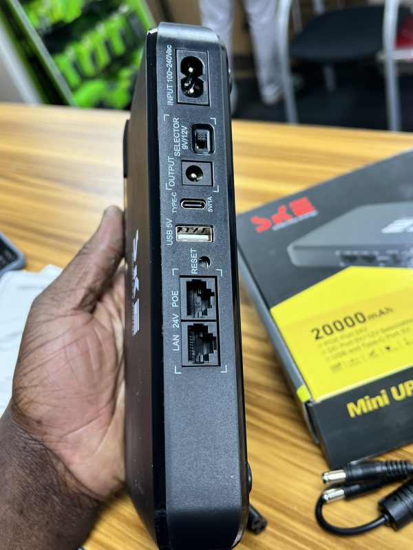 SKE Mini UPS 20000mAh – POE-830P-LFP – Image 3