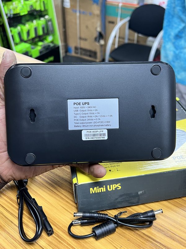 SKE Mini UPS 20000mAh – POE-830P-LFP – Image 4