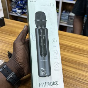 Microphone de karaoké Green Lion - Noir