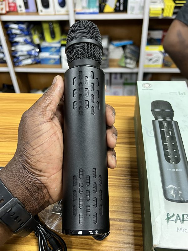 Microphone de karaoké Green Lion - Noir – Image 6