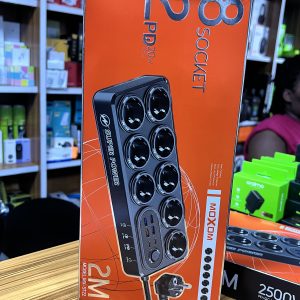 Rallonge Électrique 14-en-1 Moxom avec USB Rapide – 2M