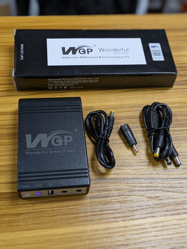 Mini UPS WGP 10400mAh – Alimentation de secours multifonction – Image 2