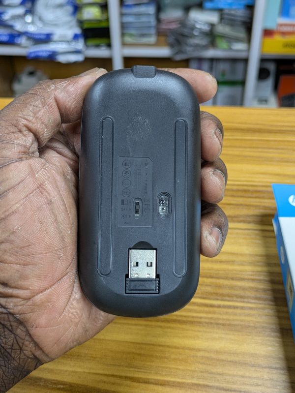 Souris Sans Fil Rechargeable Dual Mode HP W10 – USB 2.4GHz + Bluetooth – Image 3