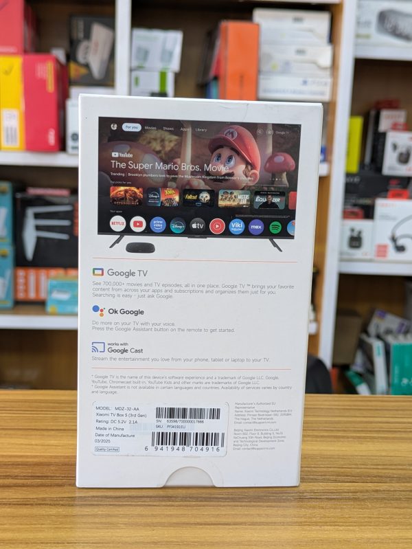 Xiaomi Mi Box S (3rd Gen) – Android TV 2025 – Image 3
