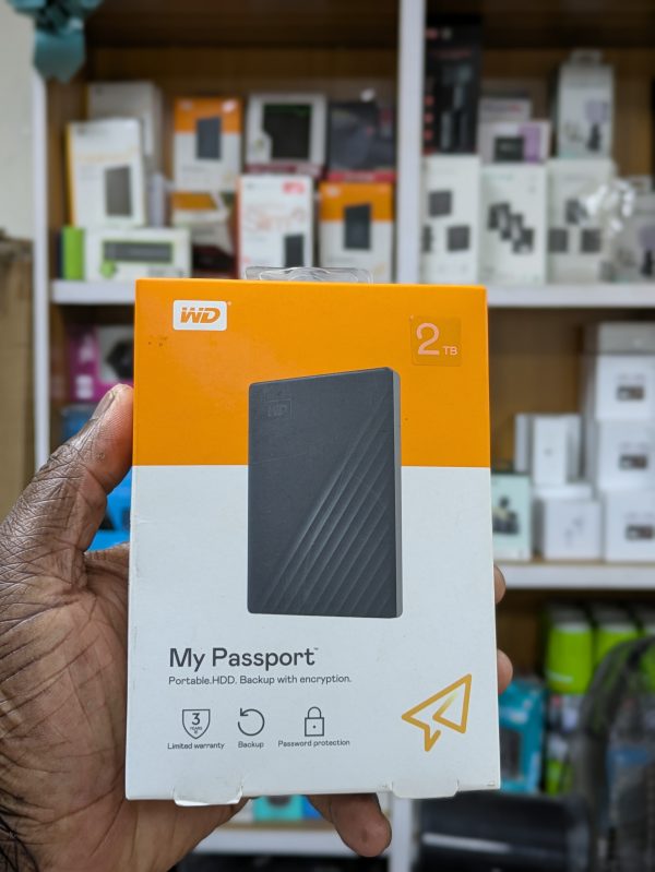 Disque Dur Externe WD My Passport 2 To – USB 3.0