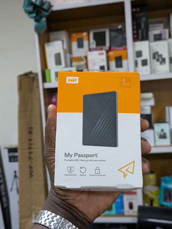 Disque Dur Externe WD My Passport 1 To – USB 3.0