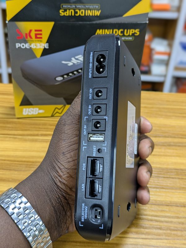 Mini DC UPS SKE POE‑632E  10.000mAh – Image 5