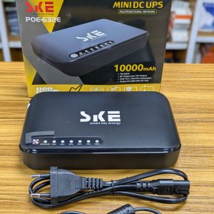 Mini DC UPS SKE POE‑632E  10.000mAh