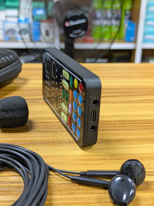 Carte son portable avec effets audio multiples i9 Mini Changeur de Voix – Image 6