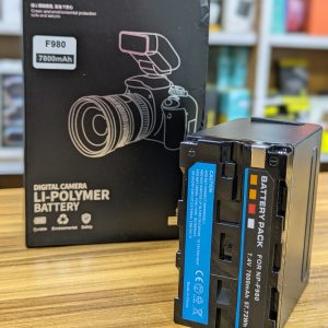 Batterie F980 – 7800mAh Li-Polymer (Haute capacité)