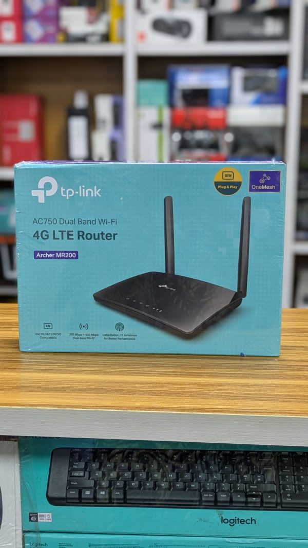 Modem / Routeur 4G LTE WiFi AC750 Mbps bi-bande – TP-Link Archer MR200 – Image 4