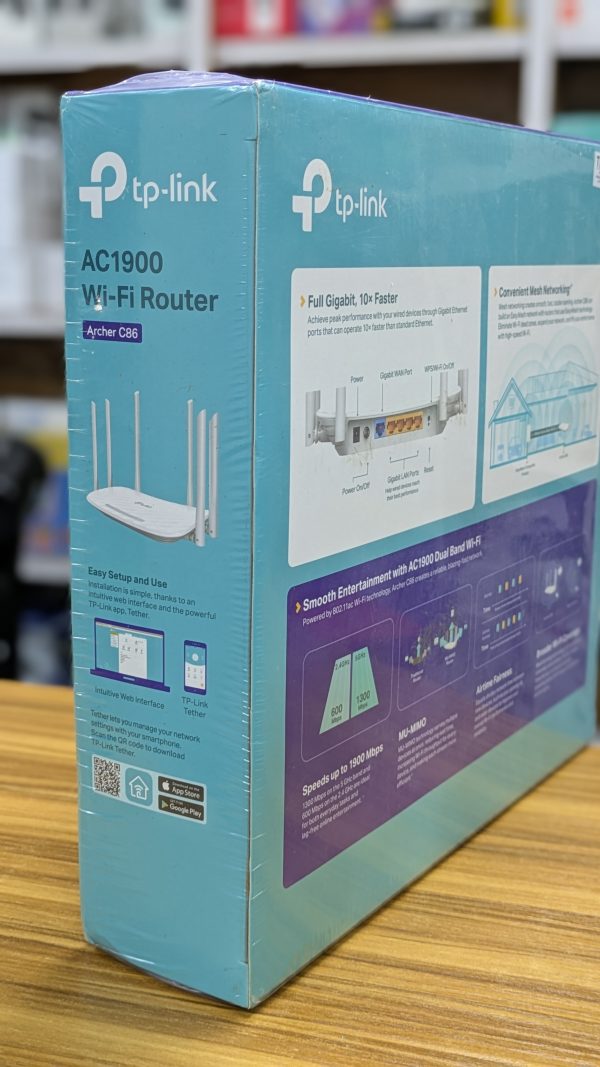 Routeur TP-Link Archer C86 – AC1900 Dual Band | EasyMesh – Image 5