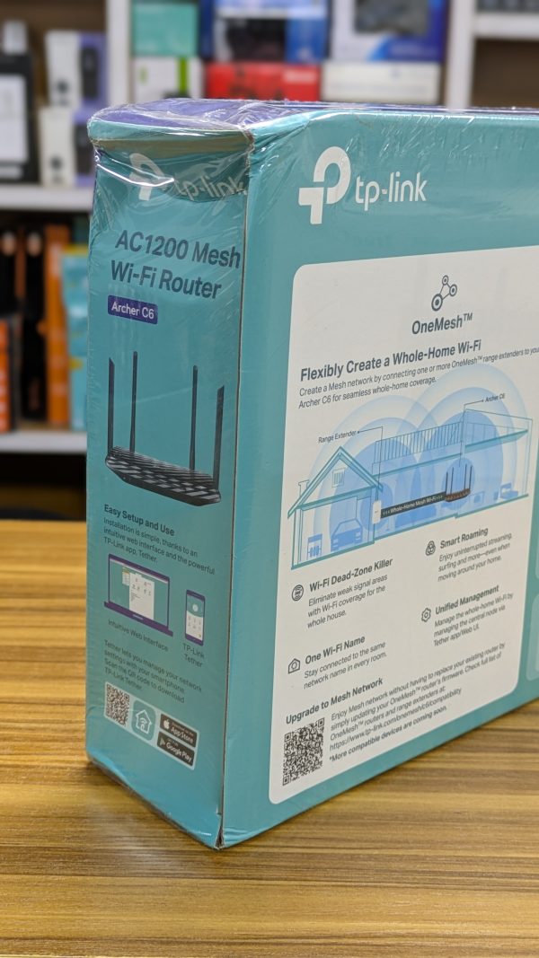 TP-Link Archer C6 | Routeur Wi-Fi Mesh AC1200 Dual Band – Image 4