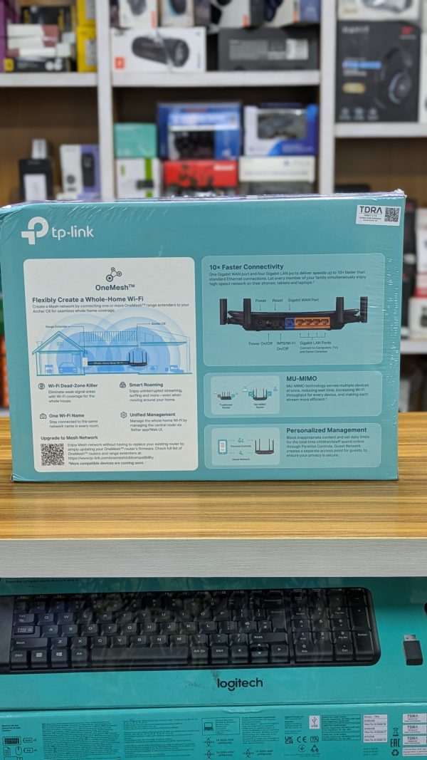 TP-Link Archer C6 | Routeur Wi-Fi Mesh AC1200 Dual Band – Image 5