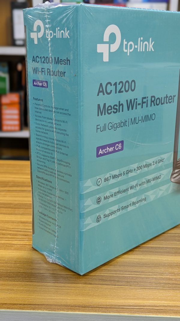 TP-Link Archer C6 | Routeur Wi-Fi Mesh AC1200 Dual Band – Image 6