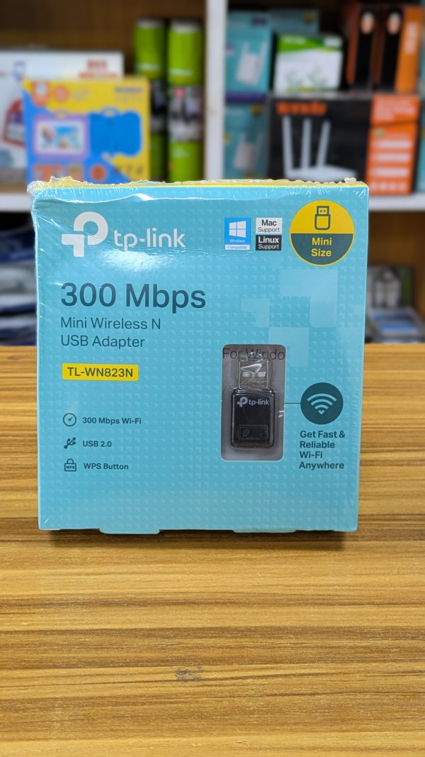 TP-Link TL-WN823N – Mini Adaptateur USB Wi-Fi N300 – Image 2