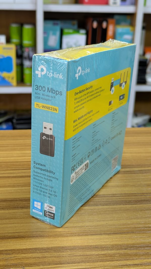 TP-Link TL-WN823N – Mini Adaptateur USB Wi-Fi N300 – Image 5