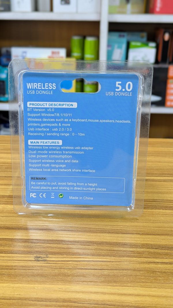Dongle Bluetooth USB 5.0 – Adaptateur sans fil universel – Image 3