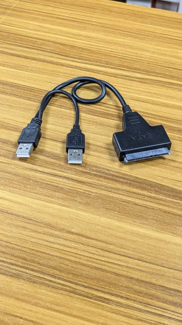 Câble Convertisseur USB 2.0 vers SATA – Compatible jusqu’à 2 To – Image 3