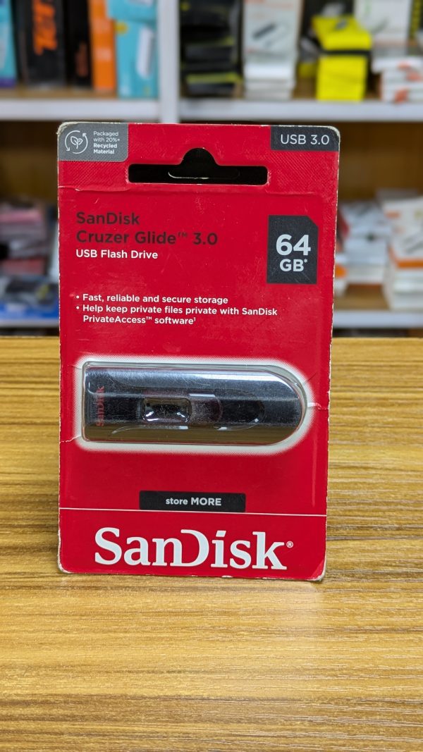Clé USB SanDisk Cruzer Glide™ 3.0 – 64 GB