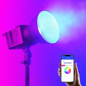 Sutefoto P100Bi – LED COB 100 W Bi‑Color & RGB avec Monture Bowens
