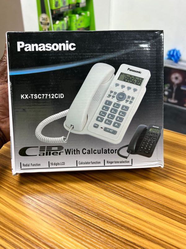 Téléphone Fixe ADSL Panasonic KX‑TSC7712CID – Image 3