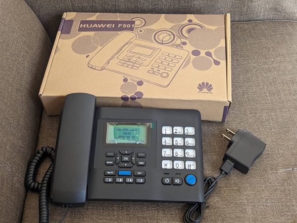 Téléphone Fixe HUAWEI F501 sans fil Universel (Prends toutes les SIM) Rechargeable avec une très bonne autonomie – Image 3