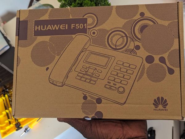 Téléphone Fixe HUAWEI F501 sans fil Universel (Prends toutes les SIM) Rechargeable avec une très bonne autonomie – Image 2