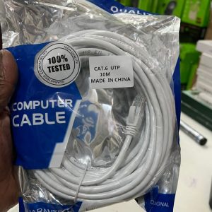 Câble Ethernet RJ45 pré sertie 10M CAT.6 UTP