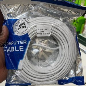 Câble Ethernet RJ45 pré sertie 20M CAT.6 UTP