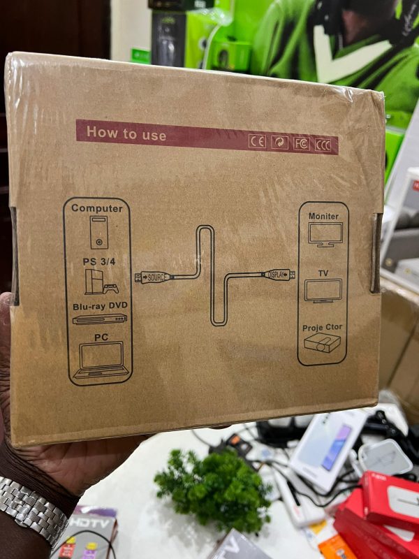 CÂBLE HDMI 4K 8K UHD 50M Fibre Optique – Image 3