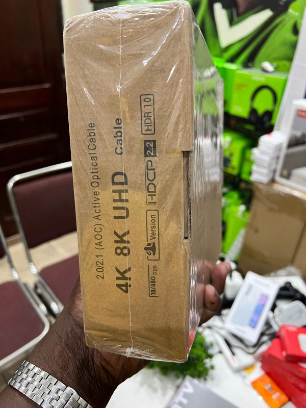 CÂBLE HDMI 4K 8K UHD 50M Fibre Optique – Image 2