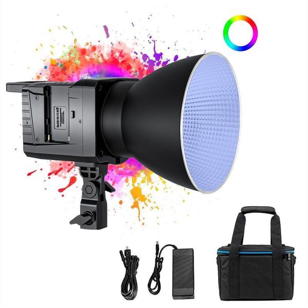 Sutefoto P100Bi – LED COB 100 W Bi‑Color & RGB avec Monture Bowens – Image 4