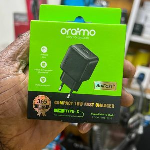 Oraimo PowerCube 10 Sleek 10 W Kit de chargeur mural Type-C