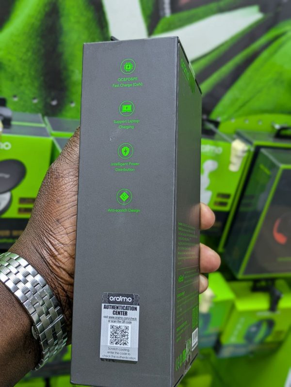 Oraimo HyperGaN 65 65W Kit de Chargeur mural – Image 15