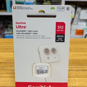 Carte mémoire SanDisk microSDXC™ UHS-I 512GB - Jusqu'à 100MB/s