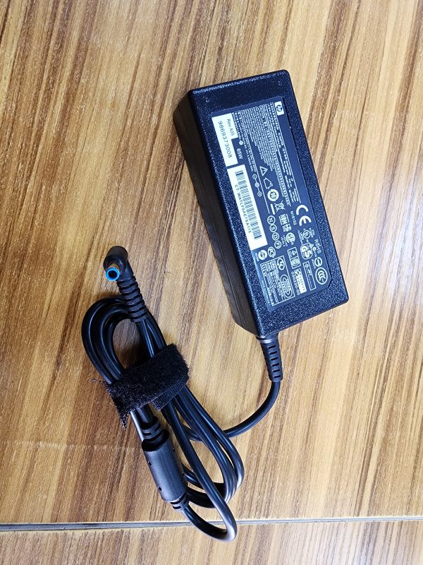 Chargeur hp bout bleu 65W – Image 2