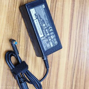 Chargeur hp bout bleu 65W