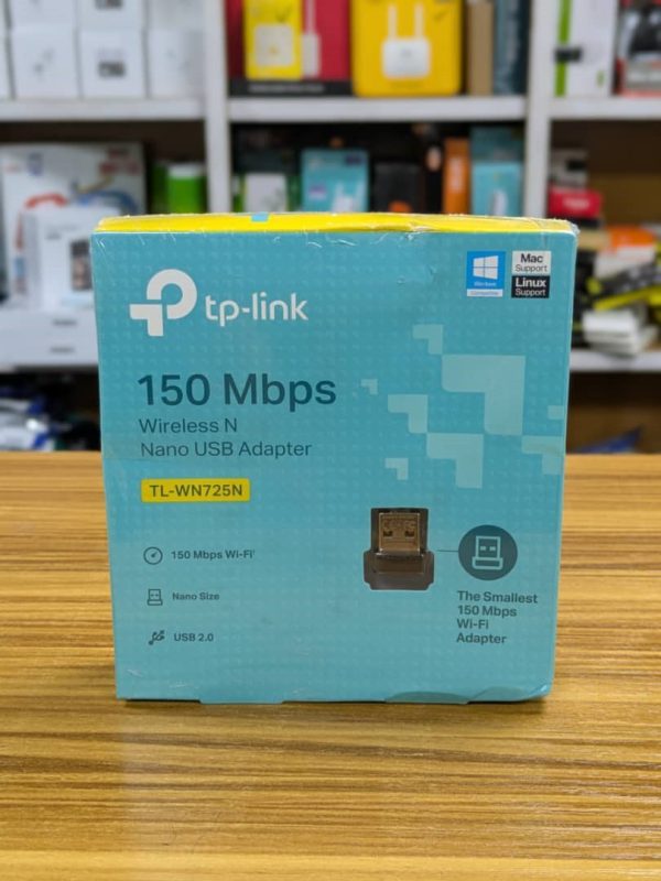 TP-Link TL-WN725N – Nano USB Wi-Fi Adapter – Image 2