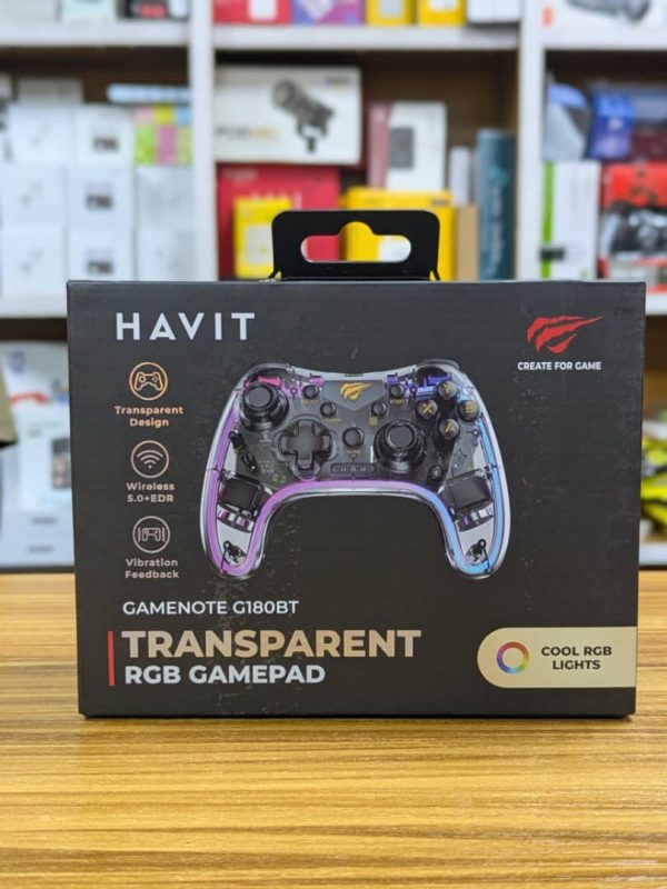 Manette de jeu filaire haute précision HAVIT G180BT – Image 2
