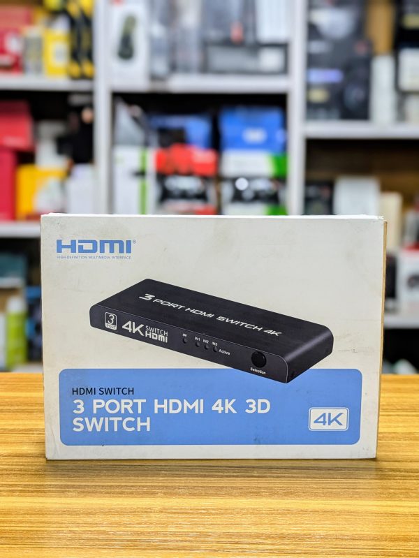 Switch HDMI 3 Ports – 4K & 3D