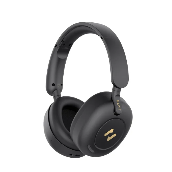 Casque sans fil supra-auriculaire à réduction de bruit HAVIT H655BT PRO ANC