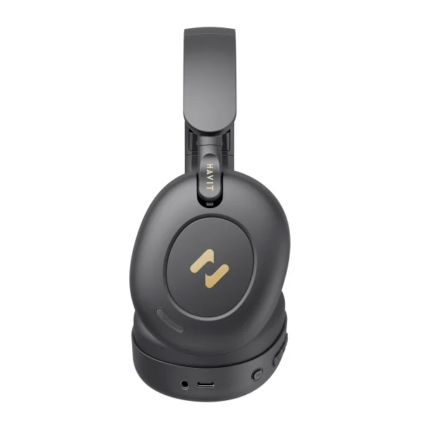 Casque sans fil supra-auriculaire à réduction de bruit HAVIT H655BT PRO ANC – Image 3
