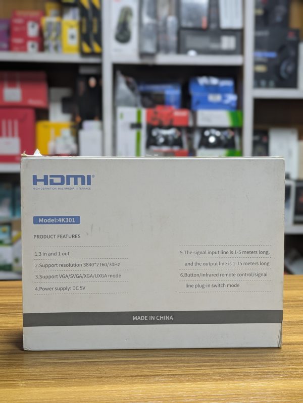 Switch HDMI 3 Ports – 4K & 3D – Image 2